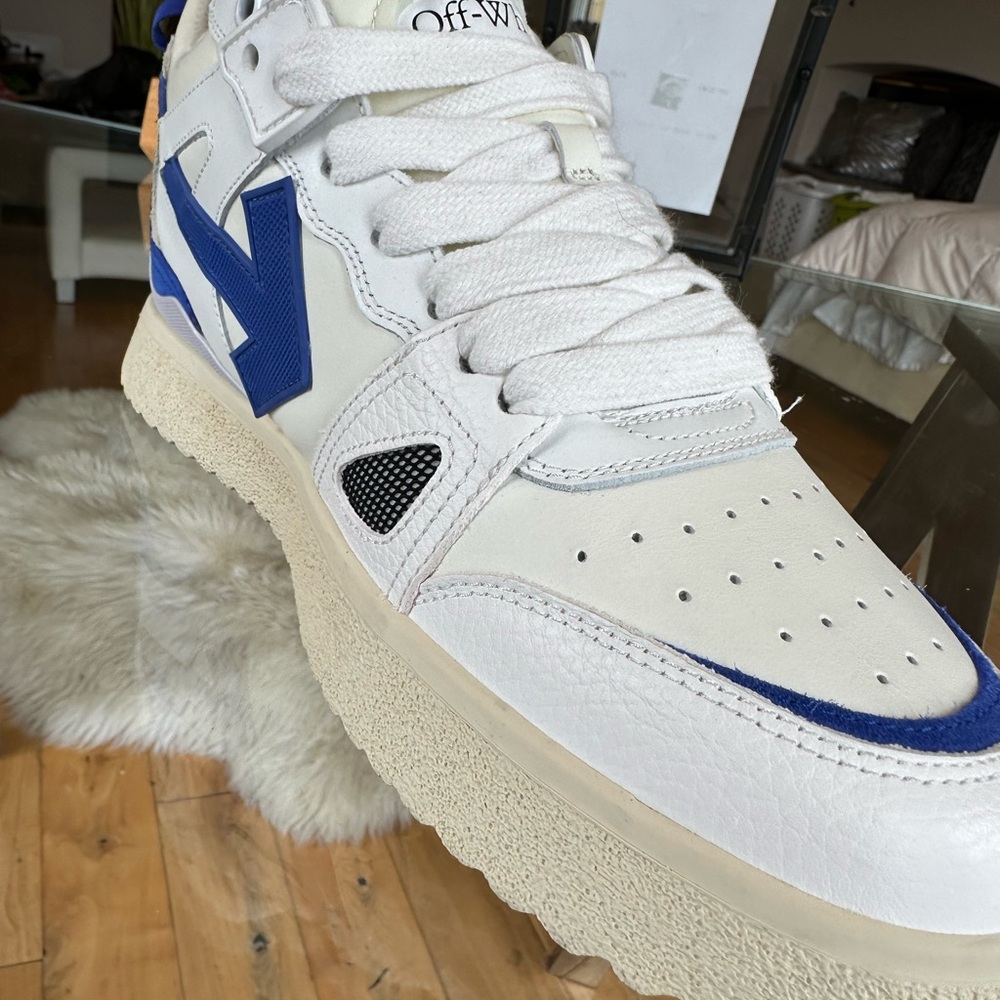 Off-White Midtop Sponge Blue Arrow size 44. 2023 - Picture 6 of 11